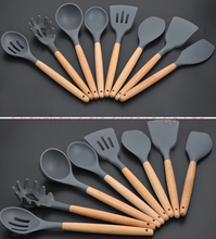 Load image into Gallery viewer, 8Pcs/set Silicone Cooking Tools Drinking Kitchen Kitchenware Dinnerware Tableware Accessories Supplies Gear Stuff Product