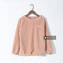 Load image into Gallery viewer, Autumn and Winter Flannel Women Pyjamas Sets Sleepwear Home Clothing Thick Warm Coral Velvet Female Nightgown Suit Pijama