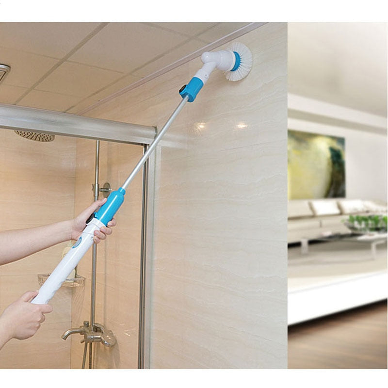 Household Electric Spin Scrubber Cordless Electric Cleaning Brush