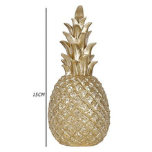 Load image into Gallery viewer, Nordic Modern Home Decor Pineapple Ornament Synthetic Resin Individual Metal Finishes Craft Window Desktop Display Props