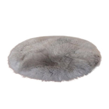 Load image into Gallery viewer, Eco-friendly Soft Faux Fur Rug Household Bedroom Warm Mat Sofa Chair Desk Pad Round Carpet White, Gray 30cm/50cm For Home Decor