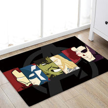 Load image into Gallery viewer, Drop Shipping Marvel The Avengers Plush Carpet Iron Man Captain America Spider-man Rug Mat Cotton Christmas Gift Toys For Kids