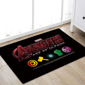 Drop Shipping Marvel The Avengers Plush Carpet Iron Man Captain America Spider-man Rug Mat Cotton Christmas Gift Toys For Kids
