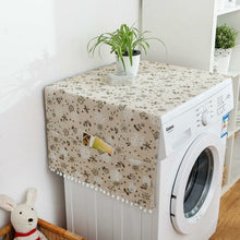 Load image into Gallery viewer, Geometric Fridge Dust Cover Washing Machine Cover Towel Winson Cat Thick Cotton Linen Refrigerator organizer Kitchen Products