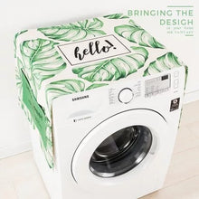 Load image into Gallery viewer, Geometric Fridge Dust Cover Washing Machine Cover Towel Winson Cat Thick Cotton Linen Refrigerator organizer Kitchen Products