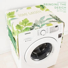 Load image into Gallery viewer, Geometric Fridge Dust Cover Washing Machine Cover Towel Winson Cat Thick Cotton Linen Refrigerator organizer Kitchen Products