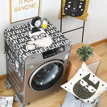 Load image into Gallery viewer, Geometric Fridge Dust Cover Washing Machine Cover Towel Winson Cat Thick Cotton Linen Refrigerator organizer Kitchen Products