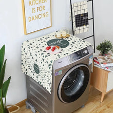 Load image into Gallery viewer, Geometric Fridge Dust Cover Washing Machine Cover Towel Winson Cat Thick Cotton Linen Refrigerator organizer Kitchen Products