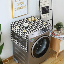 Load image into Gallery viewer, Geometric Fridge Dust Cover Washing Machine Cover Towel Winson Cat Thick Cotton Linen Refrigerator organizer Kitchen Products