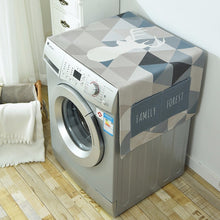 Load image into Gallery viewer, Geometric Fridge Dust Cover Washing Machine Cover Towel Winson Cat Thick Cotton Linen Refrigerator organizer Kitchen Products