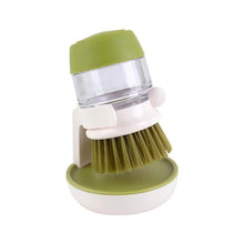 Load image into Gallery viewer, Press-type Dishwashing Brush Household Kitchen Washing Utensils Pot Dish Brush with Liquid Brush Cleaning Dropshipping