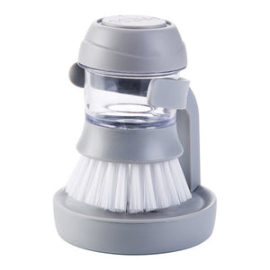 Press-type Dishwashing Brush Household Kitchen Washing Utensils Pot Dish Brush with Liquid Brush Cleaning Dropshipping