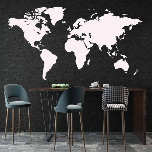 106cmX58cm Wall Sticker World Map for House Living Room Decoration Decal Stickers Bedroom Decor Wallstickers Wallpaper Mural
