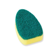 Load image into Gallery viewer, With Refill Liquid Soap Dispenser Scrubber Cleaning Products Washing Cleaning Brush Replaceable Couring Pad Sponge Kitchen Dish